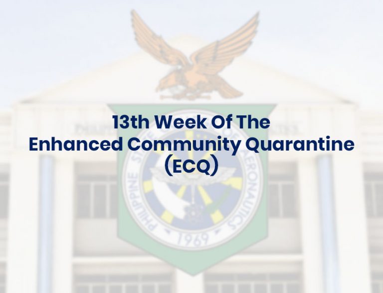 13th Week Of The Enhanced Community Quarantine (ECQ)